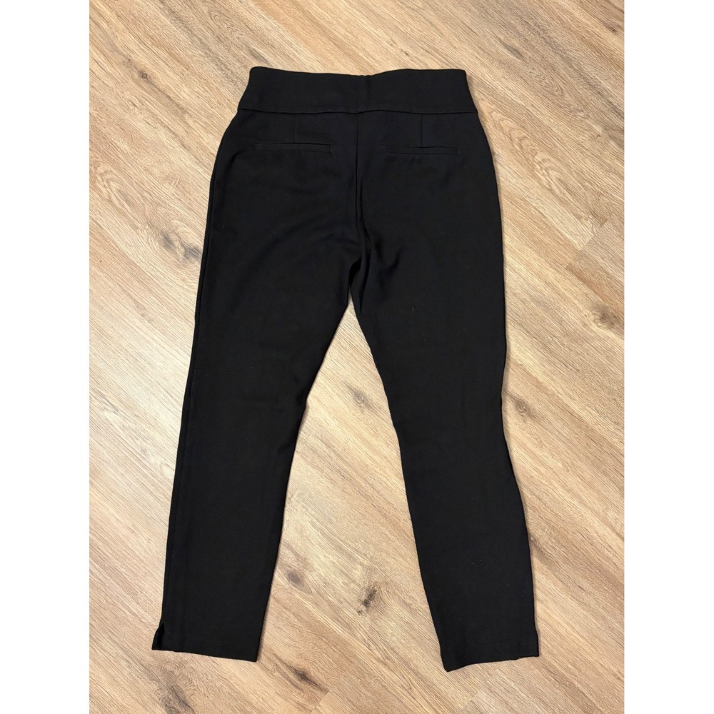 Express Womens Black Ponte Knit Skinny Ankle Pants High Rise Pull On Size S - Picture 5 of 5